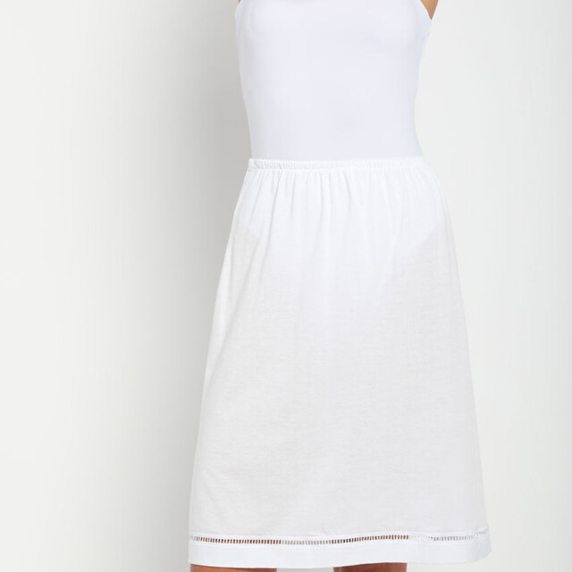 Maison Solfin - Jupon femme en coton blanc – 5