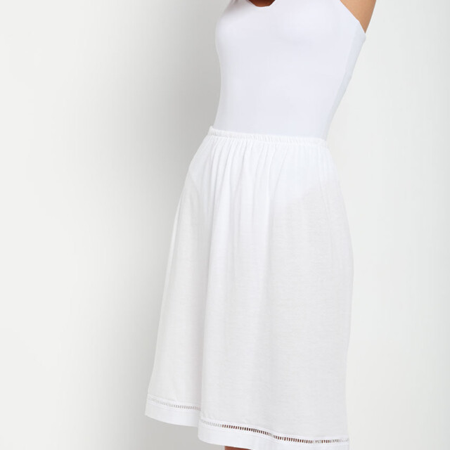Maison Solfin - Jupon femme en coton blanc – 5