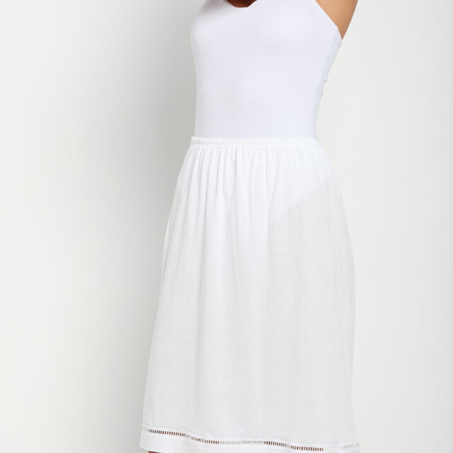 Maison Solfin - Jupon femme en coton blanc – 5