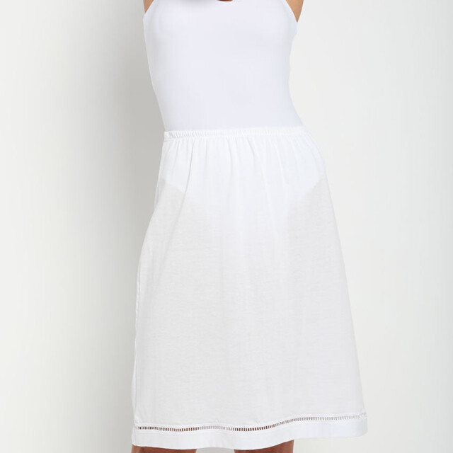 Maison Solfin - Jupon femme en coton blanc – 5