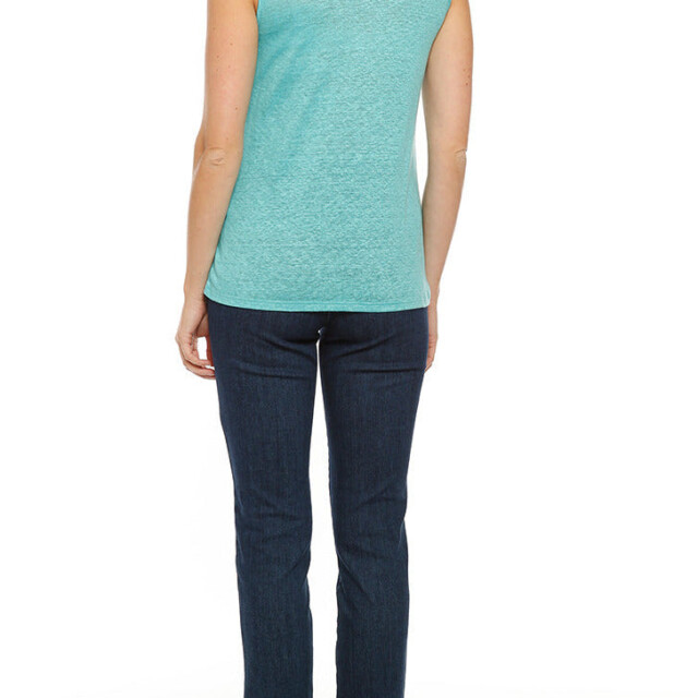 Maison-solfin - Débardeur femme en lin Vert Tropical – 5
