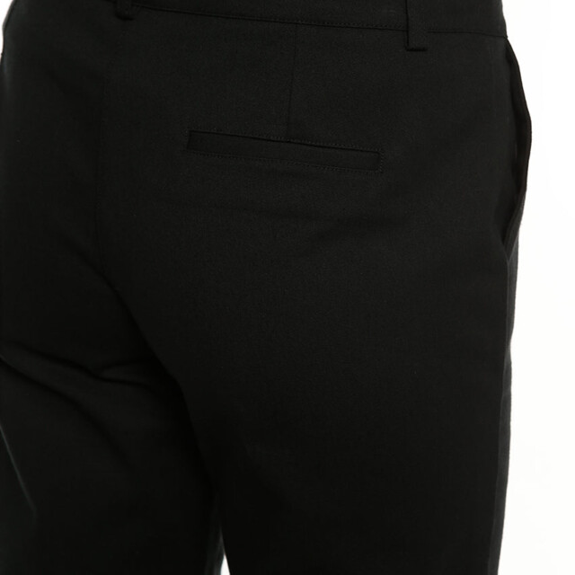 Maison-solfin - Pantalon chino femme en coton noir – 52