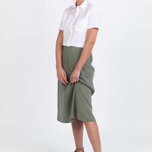 Maison Solfin - Chemisier femme manches courtes coton blanc – 52