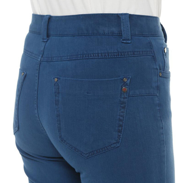 Maison-solfin - Jean femme coupe droite bleu intense – 40
