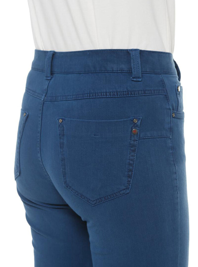 Maison-solfin - Jean femme coupe droite bleu intense – 40