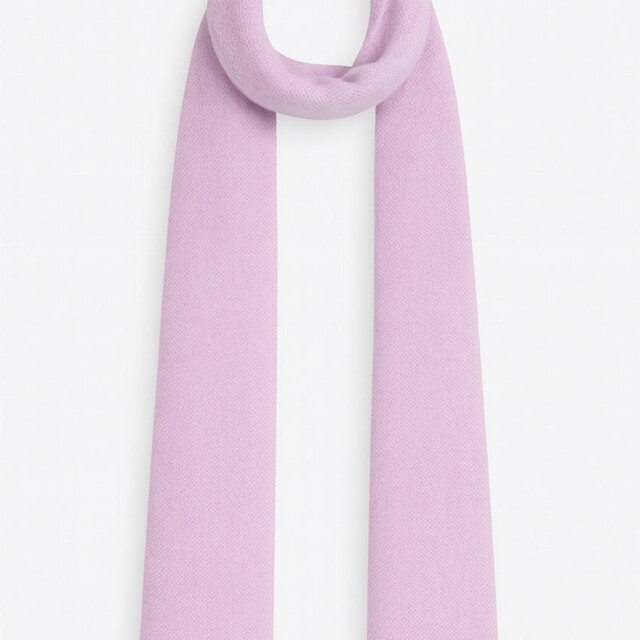 Maison-solfin - Echarpe femme en cachemire violet douceur – U