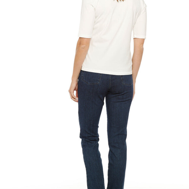 Maison-solfin - Polo femme en coton blanc naturel – 40