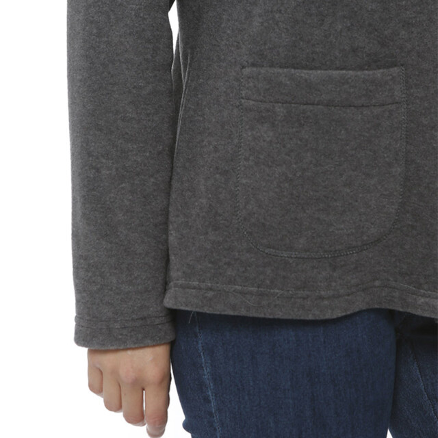 Maison Solfin - Cape femme gris anthracite fabriquée en France – 3