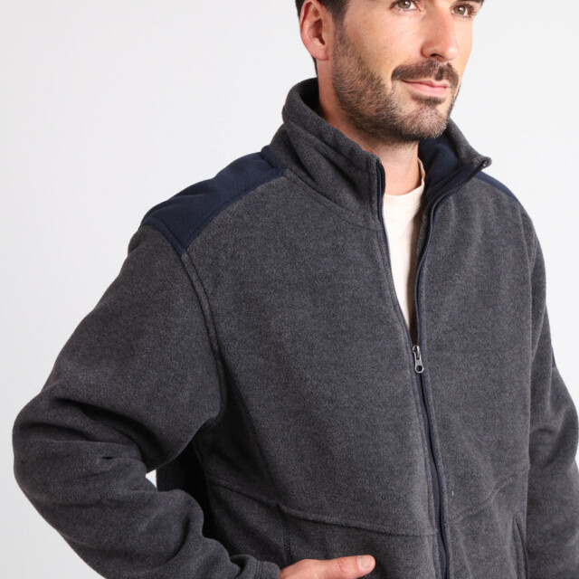 Maison-solfin - Polaire homme Gris Anthracite – XXXL