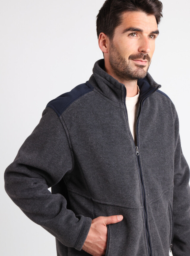 Maison-solfin - Polaire homme Gris Anthracite – XXXL