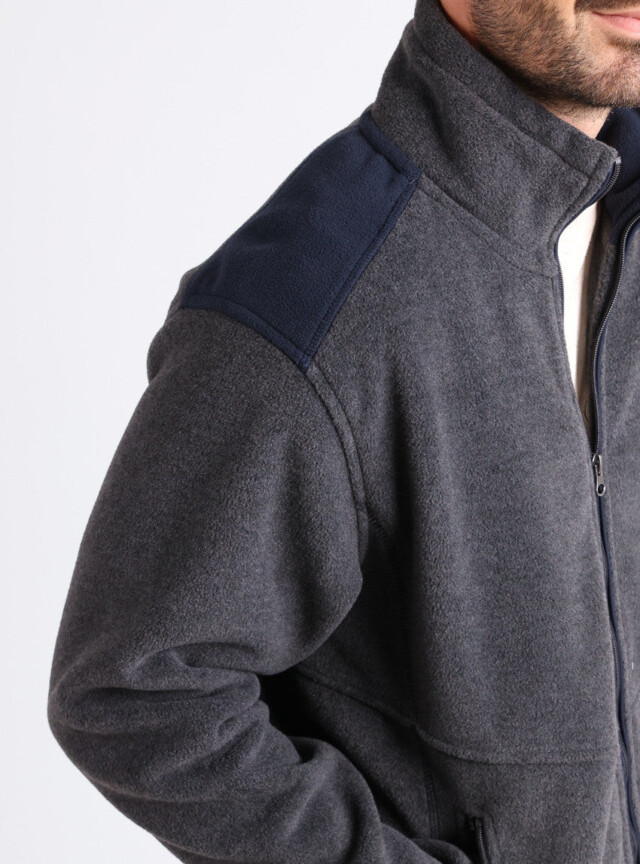 Maison-solfin - Polaire homme Gris Anthracite – XXXL