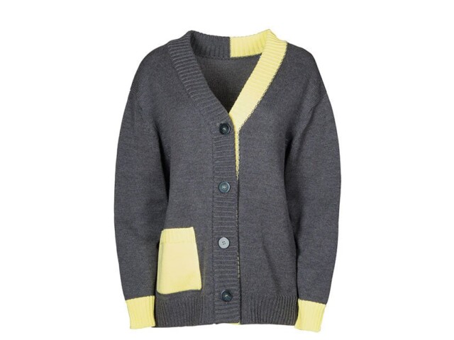 7486 GSA 6 gilet albertine gris anthracite LAFRANÇAISE - Gilet Albertine – M
