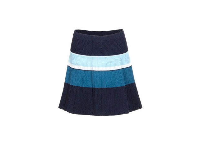 7500 RBL 1 jupe arlette raye bleu LAFRANÇAISE - Jupe Arlette – L