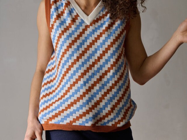 7562 BAS 4 pull betty bleu aster LAFRANÇAISE - Pull Betty – L
