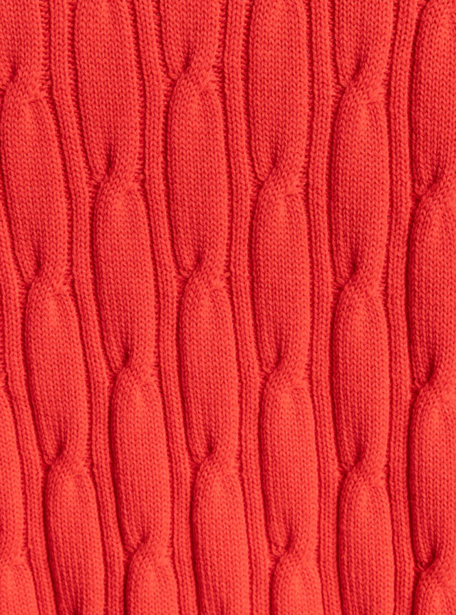 Maison Solfin - Pull femme en laine mérinos rouge doux – 4