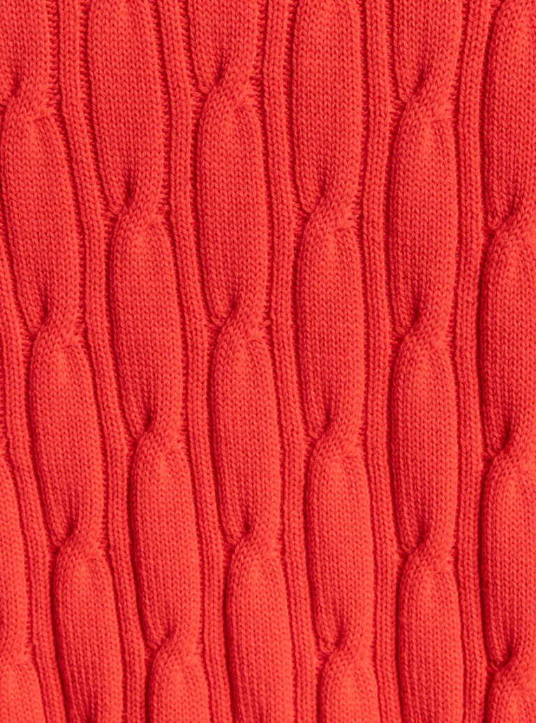 Maison Solfin - Pull femme en laine mérinos rouge doux – 4