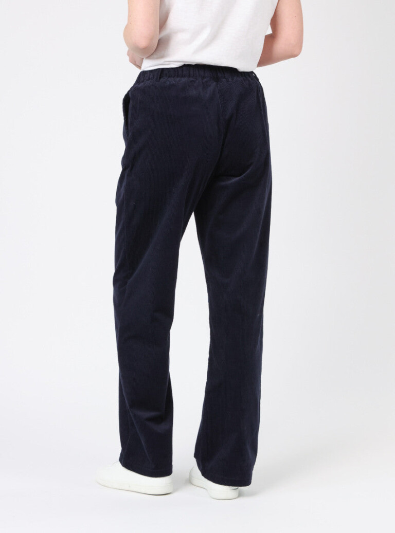 Maison-solfin - Pantalon large femme bleu marine – 48