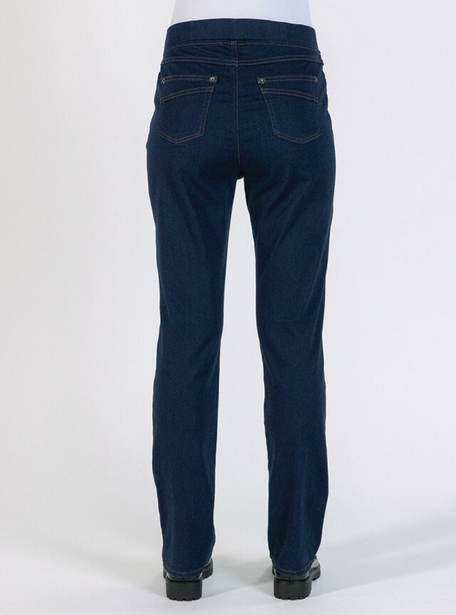 Maison Solfin - Jegging femme coton bleu indigo – 50
