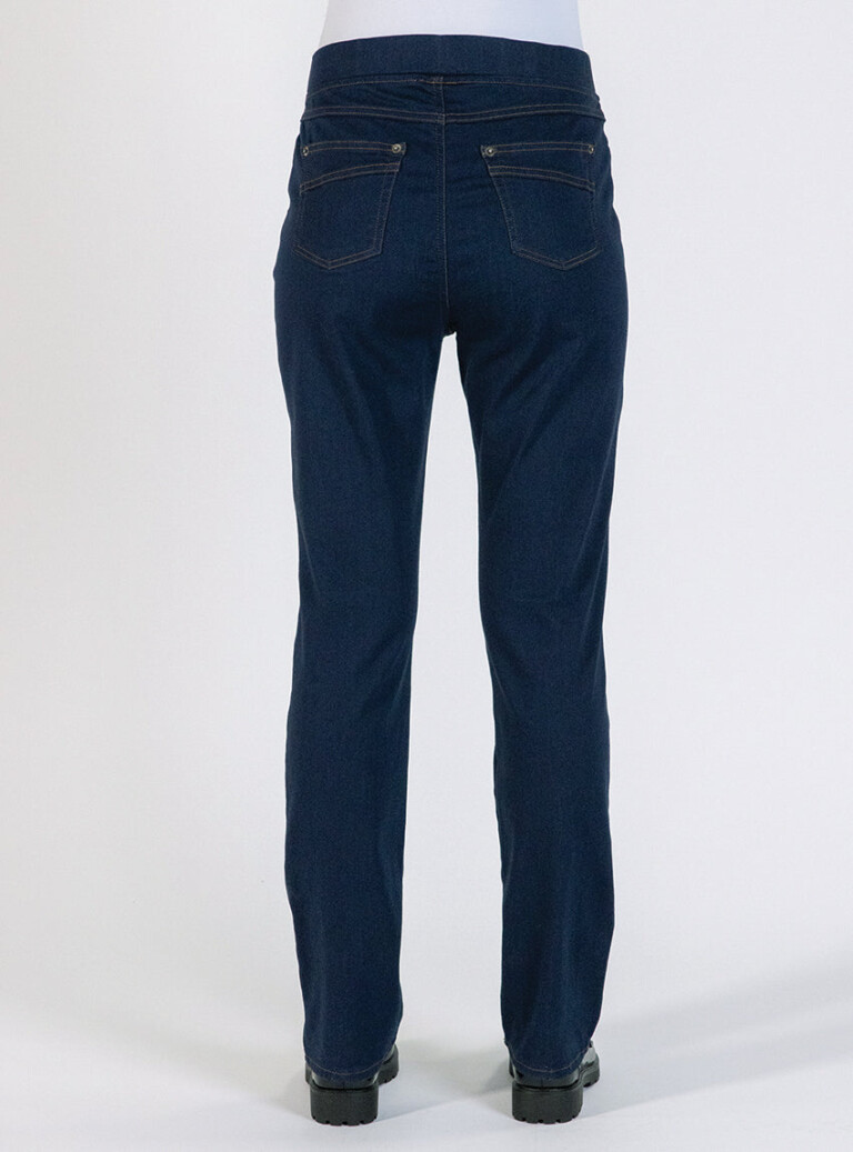 Maison Solfin - Jegging femme coton bleu indigo – 50