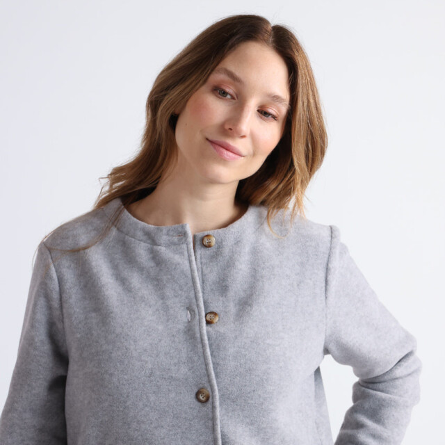 Maison Solfin - Veste polaire femme gris – 5