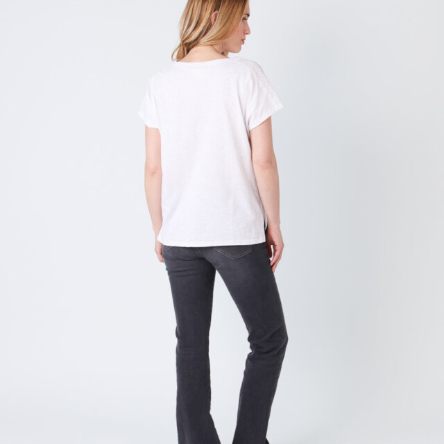 Maison Solfin - Pantalon bootcut femme gris foncé en coton – 50