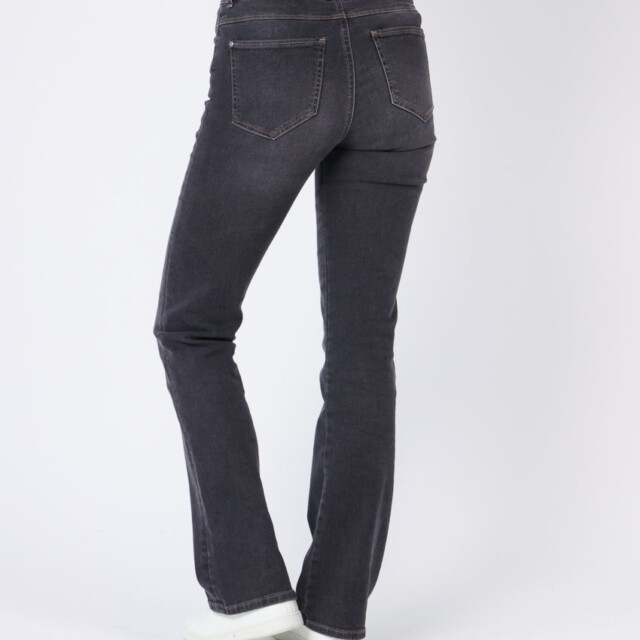 Maison Solfin - Pantalon bootcut femme gris foncé en coton – 50