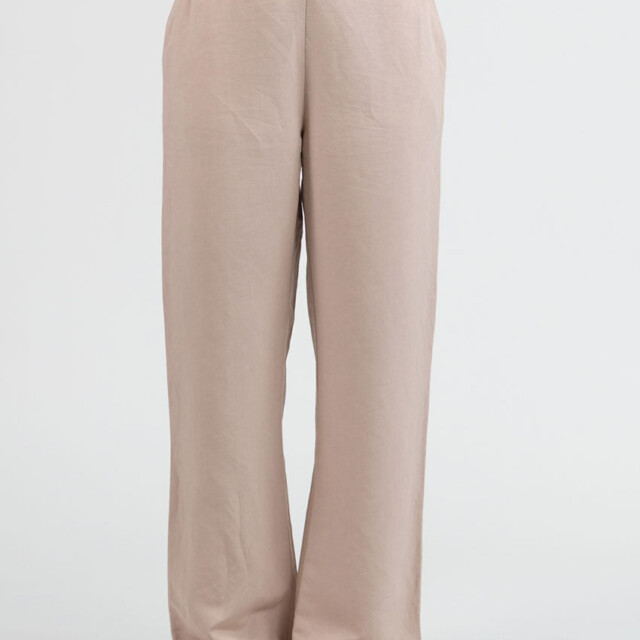 Maison Solfin - Pantalon femme large lin beige – 50