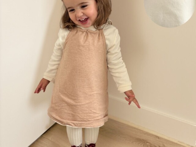 Petit Pote - Robe bébé réversible 18-24M