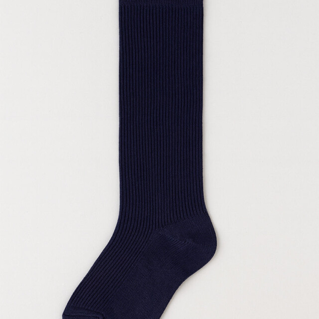 Maison-solfin - Chaussettes hautes mixte en pure laine noir – 45/46