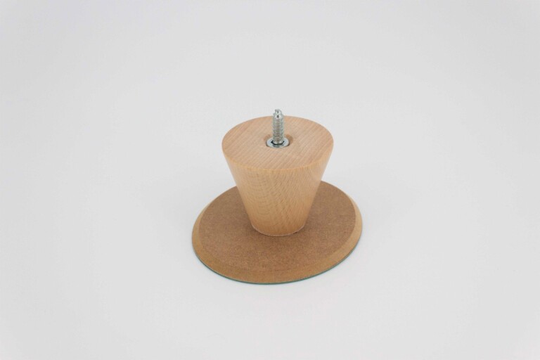 Reine Mère - Bolet - Patères miroirs en hêtre – Grand bolet