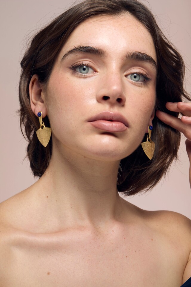 Violaine Muras - Boucles d'Oreilles Frappe-Coeur