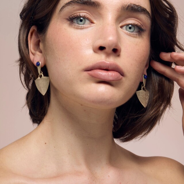 Violaine Muras - Boucles d'Oreilles Frappe-Coeur