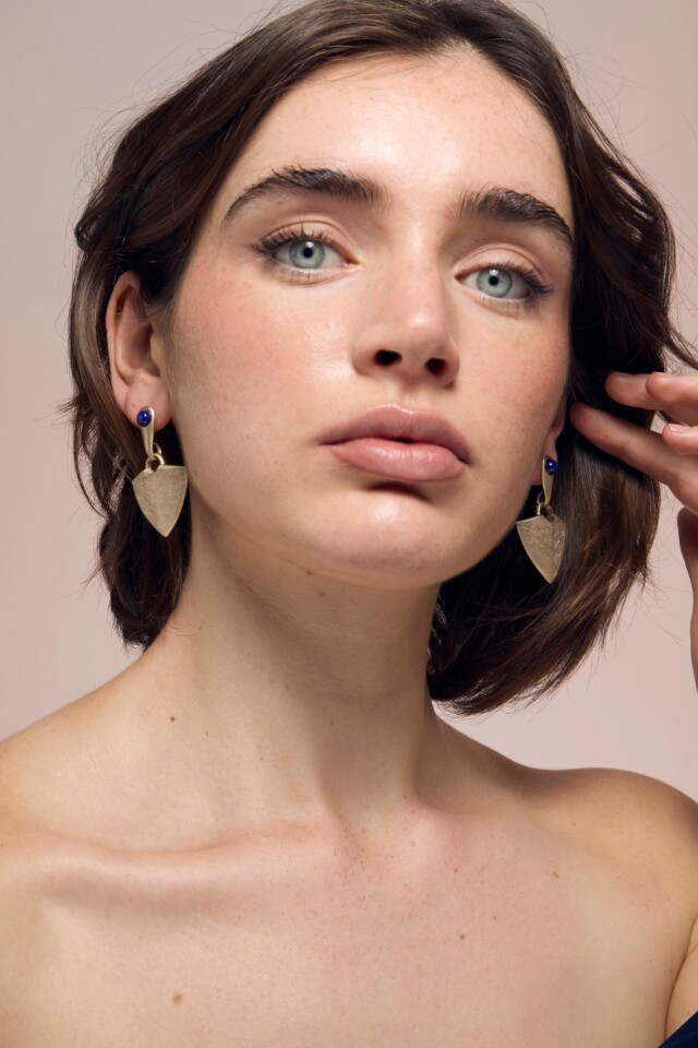 Violaine Muras - Boucles d'Oreilles Frappe-Coeur