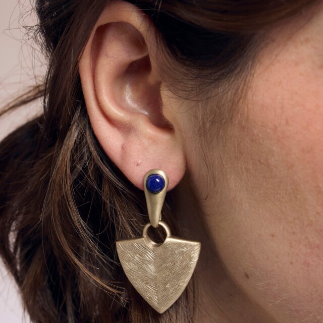 Violaine Muras - Boucles d'Oreilles Frappe-Coeur