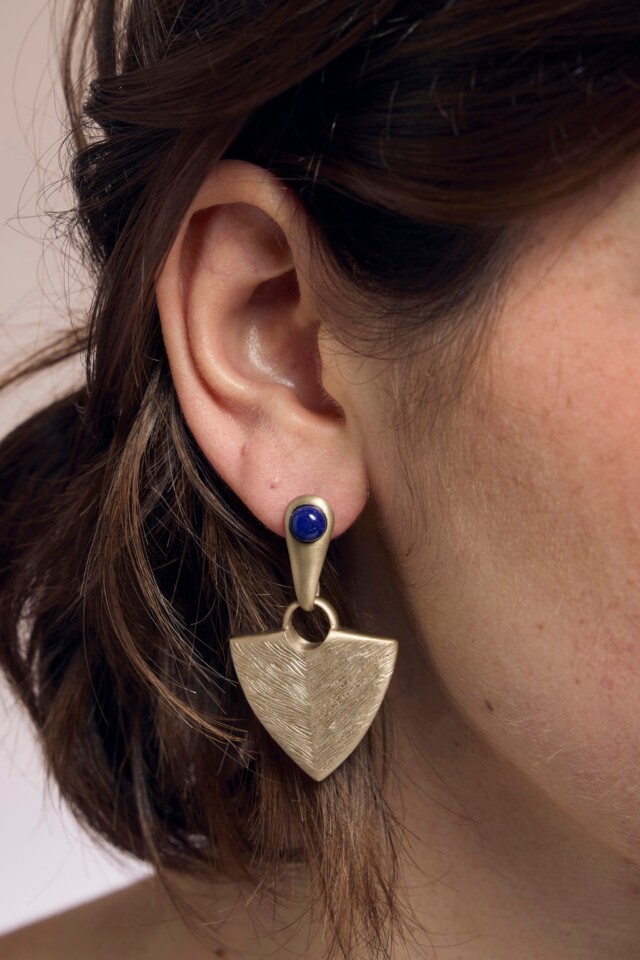 Violaine Muras - Boucles d'Oreilles Frappe-Coeur