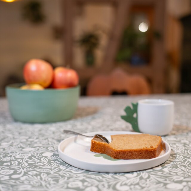 Maison Primavera - Assiette à dessert blanche Cœur - Origines