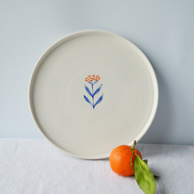 Maison Primavera - Assiette à dessert Flora - motif Primavera