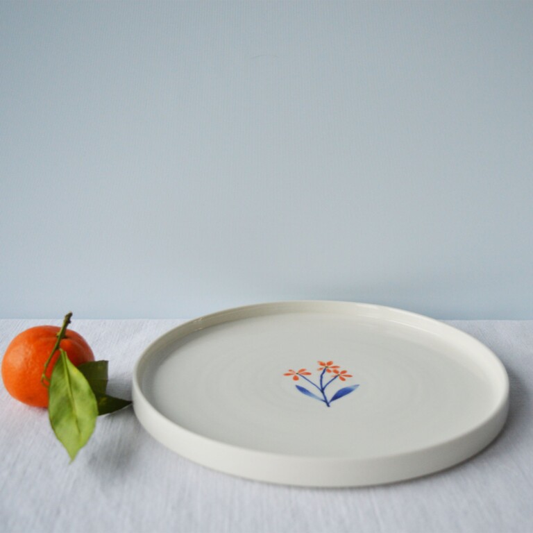 Maison Primavera - Assiette à dessert Ostara - motif Primavera