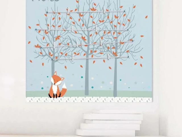 Atelier Baby’Sphère - Arbre généalogique style scandinave et renard roux