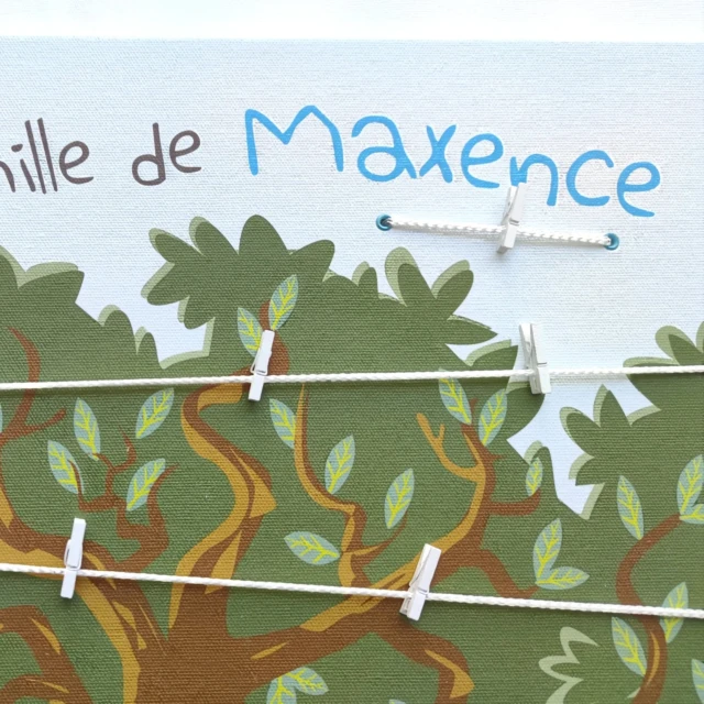 Atelier Baby’Sphère - Arbre généalogique enfant Chevaliers et Dragons