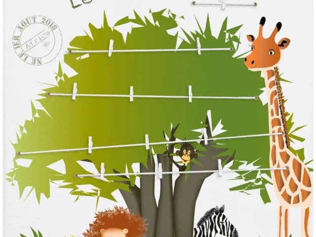 Atelier Baby’Sphère - Arbre généalogique des animaux – Création artisanale personnalisée