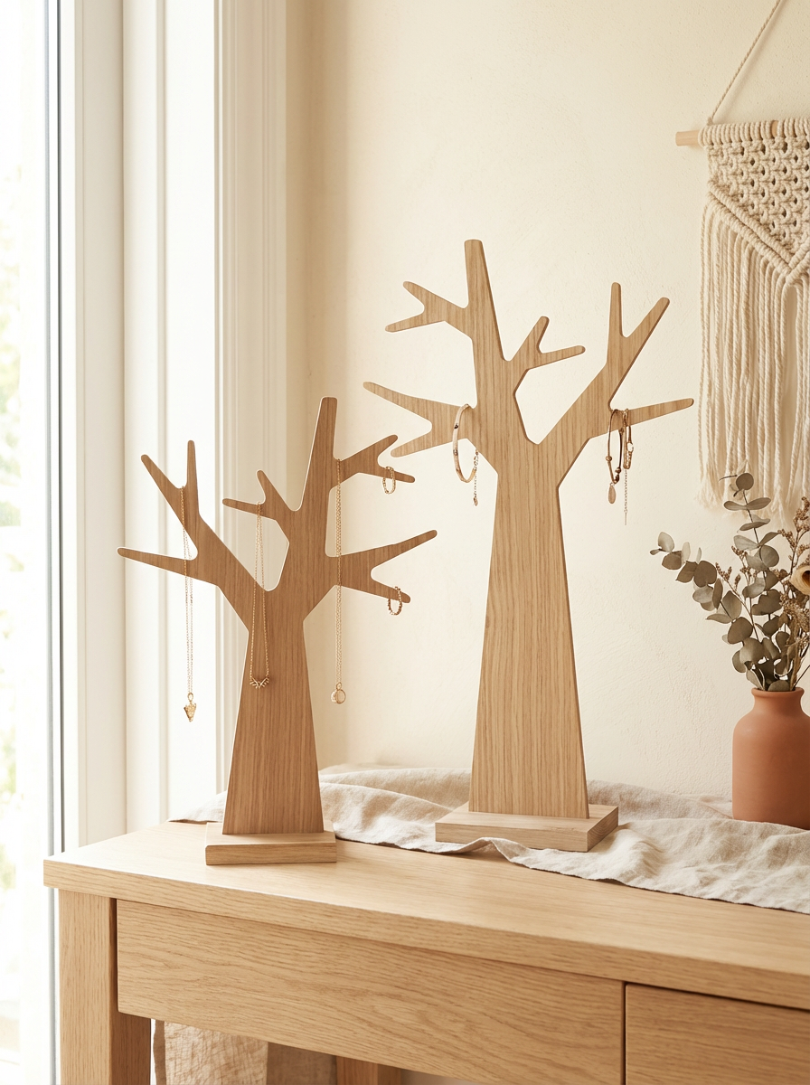 Reine Mère - L'Arbre à Bijoux Version Chêne – Moyen Modèle