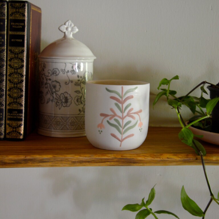 Maison Primavera - Bougie tasse à thé - Origines – Feuillage vert