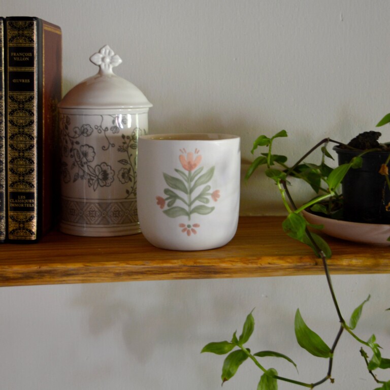 Maison Primavera - Bougie tasse à thé - Origines – Feuillage vert