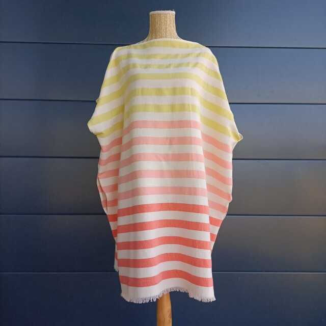 Aux Bains Français - Poncho de Plage Rayé