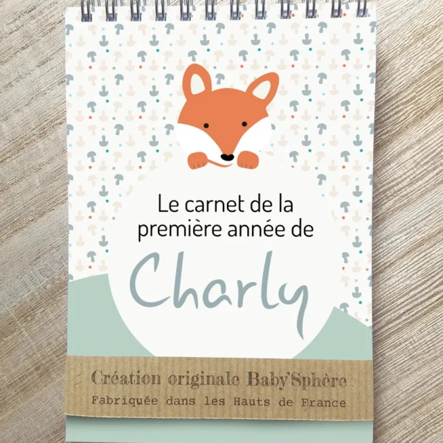 Atelier Baby’Sphère - Coffret Naissance Petit Renard – Cadeau Bébé Personnalisé et Évolutif