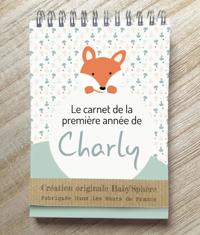 Atelier Baby’Sphère - Coffret Naissance Petit Renard – Cadeau Bébé Personnalisé et Évolutif