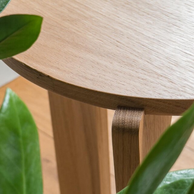 Reine Mère - Arche - Table d'appoint en chêne