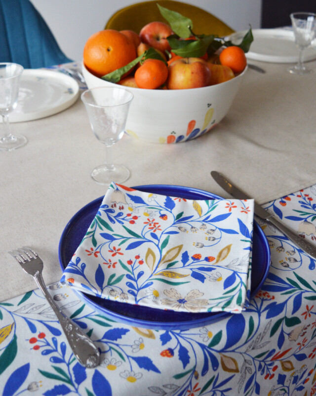 Maison Primavera - Chemin de table - naturel Primavera