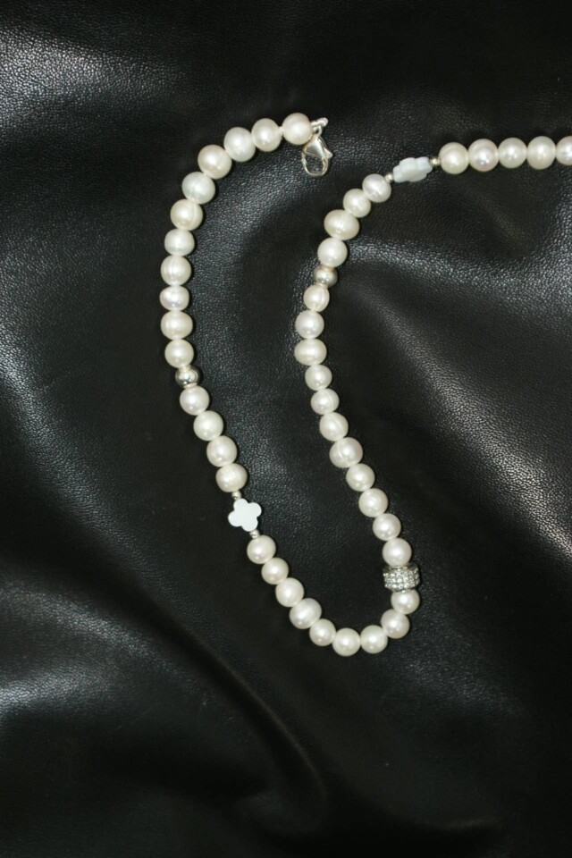 NEIJE - Collier Iconic Perles d’eau douce et Argent 925